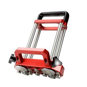 lot 19039 image: Sheet Metal Roller 2 Station Metal Bender  Metal Roofing Tools Sheet Metal Fabrication -90° Bending Range -180° 0.5in lightweight and highly portable  Large Sheet Metal Roller and Bending Tool(7in) - Retail $100