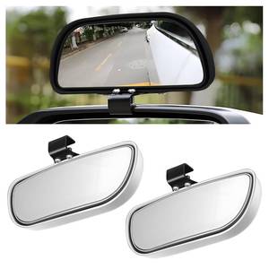lot 7599 image: wuyaoyao 2PCS Blind Spot Mirror, Screw-on Convex Rearview Mirror, Silver