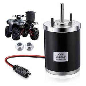 lot 7614 image: Gulfmew 12V Salt Spreader Motor Compatible with Buyers SaltDogg - Retail $58