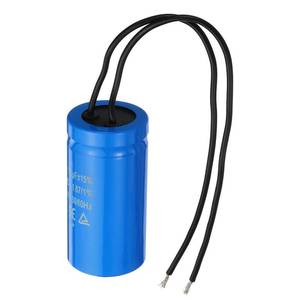 lot 7632 image: PATIKIL CD60 Run Capacitor, 100uF 250VAC 2 Wires 5060Hz Motor Starting Capacitor for Air Compressor Motor Starts Running