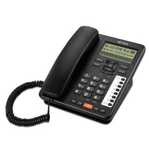 lot 7638 image: Ornin 2-Line Corded Telephone Systems for Small Business and House, Desk Phone Only (Black)