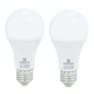 lot 7641 image: Low Voltage 12V Dimmable LED Light Bulb 8 Watt 12 Volt DC Dimming E26 E27 Medium Light Base Regular Bulb A19 Size 12VDC for Solar Power System, Off Grid Power System 2 Pack
