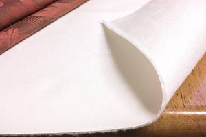 lot 7656 image: Yourtablecloth Deluxe Cushioned Heavy Duty Table Pad with Flannel Backing 52 X 120Rectangle White - Retail $55