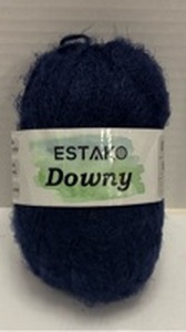 lot 7677 image: Estako Downy Yarn Navy Blue 267 Yards 3.5 oz