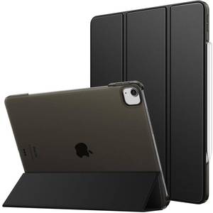 lot 8113 image: MoKo for iPad Air 13 Inch Case (M3 2025M2 2024), iPad Pro 12.9 Case (6th5th Gen 20222021), Slim Smart Shell Translucent Frosted Hard PC Back Cover, Support Pencil Pro2ndUSB-C, Black