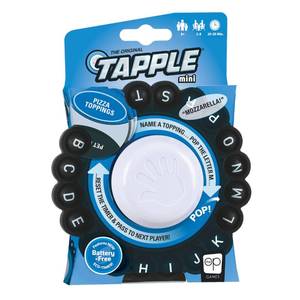 lot 8149 image: The Original Tapple Mini, Travel Sized Word Game for Family & Kids, Choose a Category & Race Against Time, Portable Pop Wheel With 36 Cards, Fun Educational Toy & Game for Ages 8, Quick Play Anywhere