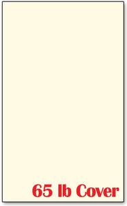 lot 8182 image: 250 Sheets Cream Colored Legal Size Cardstock (8.5 X 14 Inches) - 65lb Cover - Retail $40