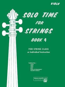 lot 8187 image: Solo Time for Strings, Bk 4 Viola-2pk