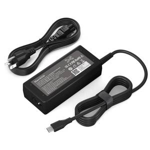 lot 8195 image: YZAESHAY Replacement 65W USB C Laptop Charger Compatible with HP Chromebook and All 65W USB Type C Power Adapter