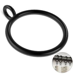 lot 8201 image: GASRONS 50 Pack Metal Curtain Rings with Eyelets, 1.5 inch Inner Diameter Drapery Rings Apply for Curtain Rods (Fits Up to 1 14-Inch Rod)