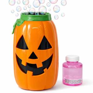 lot 19350 image: Move2Play, Halloween Bubble Machine  Indoor or Outdoor Decoration that Includes Spooky Sound Effects, Lights, and Bubbles  Halloween Party Decor  Toy for Toddlers, Kids, Adults