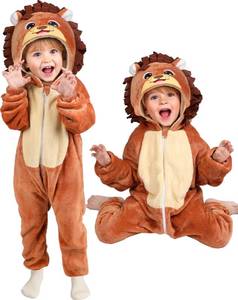lot 19362 image: YADIYA Toddler Halloween Costume, Lion Costume Kids Toddler Animal Costume Baby Halloween Costumes for Kids Aged 18M-5Y