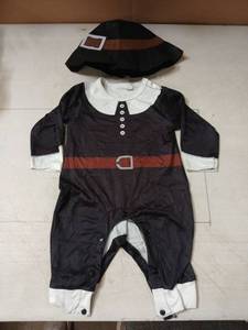 lot 60270 image: Kids Pilgrim Costume 3-6 Months with Hat