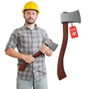 lot 60286 image: Morph Fake Axe Head, Bloody Axe Prop, Blood Axes, Fake Weapon Prop, Fakes - 24 Inches