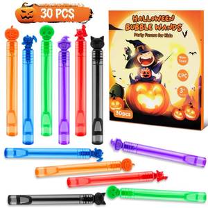 lot 60311 image: Halloween Party Favors Mini Bubble Wands 30PCS Halloween Goodie Bag Stuffer