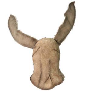 lot 60357 image: Scary Bunny Mask Bloody Rabbit Mask Halloween Horror Burlap Sack Head Mask Creepy Killer Cosplay Costume Props for Adults
