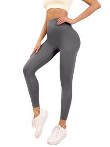 lot 7933 image: SIINSIIN Leggings for Women Tummy Control Butt Lift High Waisted,Girls Athletic Gym Workout Leggings,Womens No Front Seam Buttery Soft Tights Leggings,Maternity Compression Yoga Pants Grey size XL