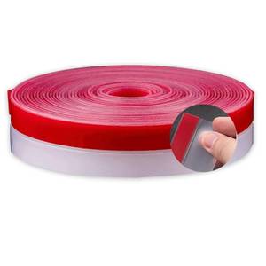 lot 7969 image: LIDERI Weather Stripping Door Seal, Silicone Strips for Door, Window, Transparent 33 Feet Long (1 inch(W) x 33 ft(L))
