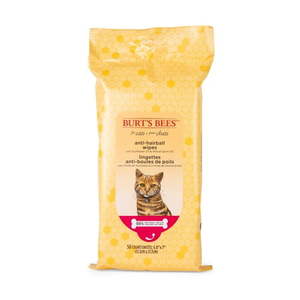 lot 8041 image: Burt s Bees Anti-Hairball Wipes Cat -50ct
