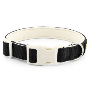 lot 8047 image: Plutus Pet Cotton Dog Collar, Heavy Duty Collar with Soft Padding, Adjustable and Comfortable for Small Medium and Large Dogs, Purple, M