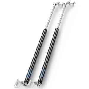 lot 8211 image: ARANA Gas Struts 36 inch 150lb with Brackets (1 Pack) - Heavy Duty Lift Support for RV Bed Hatch & Storage Box Lid - Hydraulic Spring Shocks for Camper Bed, Cellar Door, Food Truck Window - Retail $62