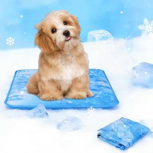 lot 8218 image: Boonmax Dog Cooling Mat 2.0, Universal Pet Cooling Pad, Double-Sided Durable Water-Resistant, Portable and Easy to Clean, Suitable for All Pets, Keep Your Pet Cool Indoors and Outdoors (18 x 18)