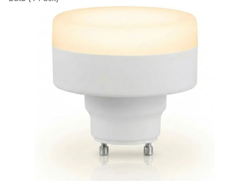 lot 4717 image: CRIOO GU24 LED Puck Light Bulb, 9W(60w CFL Equivalent), 2700K, 800LM, UL Listed, 2 Prong Light Bulbs for Home Kitchen Closet, Mini Twist Lock Spiral Low Profile Squat Bulb (1 Pack)