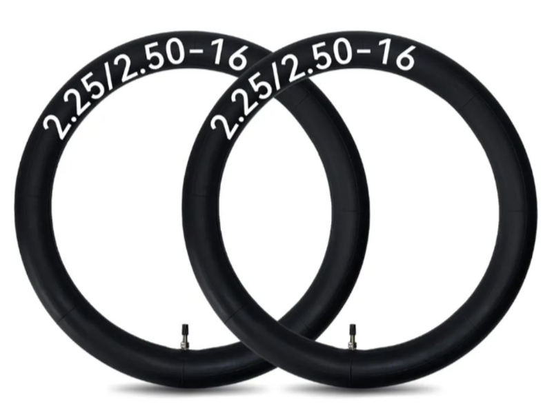 lot 4782 image: 2.252.50-16 (7090-16) Inner Tubes with TR4 Straight Valve Stem for Pit Bike 2.25 2.50-16 Tire Tube - 2 Pack