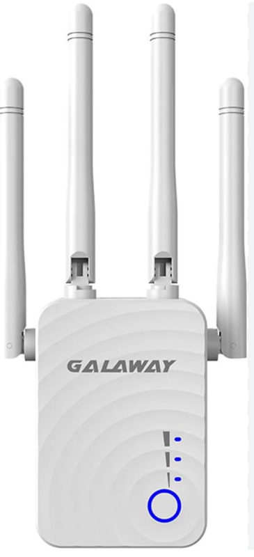 lot 5179 image: GALAWAY 1200Mbps Dual Band WiFi Range Extender 2.4GHz5GHz Signal Extender -