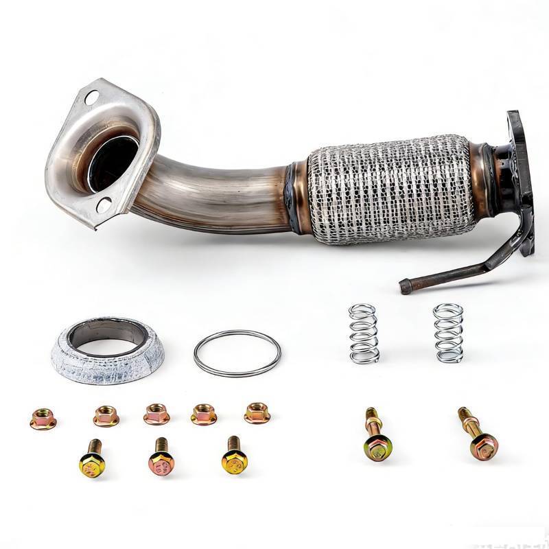 lot 7101 image: Kucaruce 100% Stainless Steel Front Exhaust Flex Pipe 52473