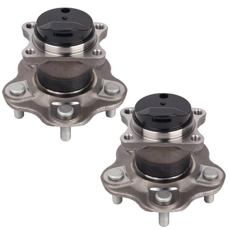 lot 7104 image: Autoround 512530 Rear Wheel Bearing Hub Assembly Compatible with Nissan Sentra 2013 2014 2015 2016 2017 2018 2019, 5-Lugs wABS Pack of 2
