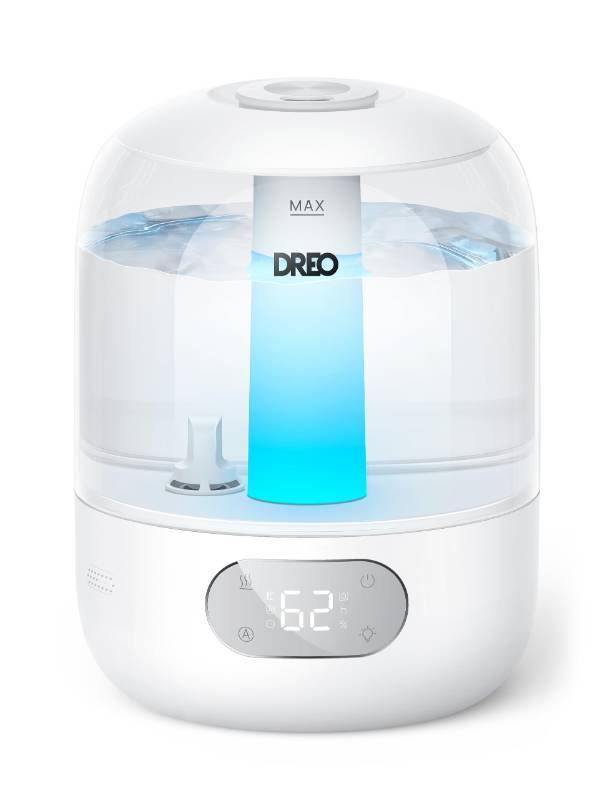 lot 18889 image: DREO 3L Humidifiers for Bedroom, 30H Runtime, 26 dB Quiet, New Edition - Retail $30