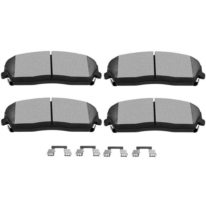 lot 18916 image: SCITOO D1056-7962 Disc Brake Pads Sets Ceramic Front Brake Pads wHardware - Retail $24