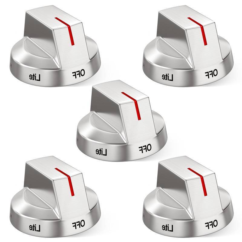 lot 19136 image: Upgraded DG94-04167 for Samsung Stove Knobs Replacement,DG94-04167A for Samsung Gas Stove Oven Knobs,Fit for NX60A6111SSAA NX60A6311SSAA NX60A6511SSAA NX60A6711SSAA for Samsung Range Knob (Silver) - Retail $34