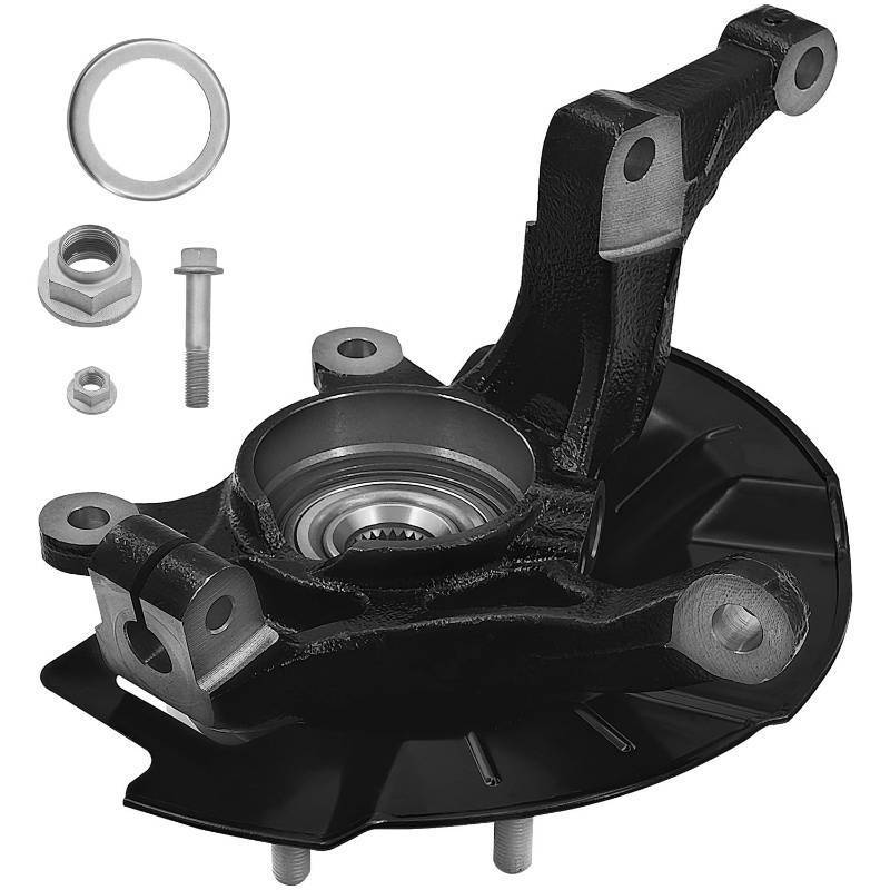 lot 19159 image: ArbDicco 686-364 Front Right Steering Knuckle Fits for Kia Soul 2014-2016 - Retail $165