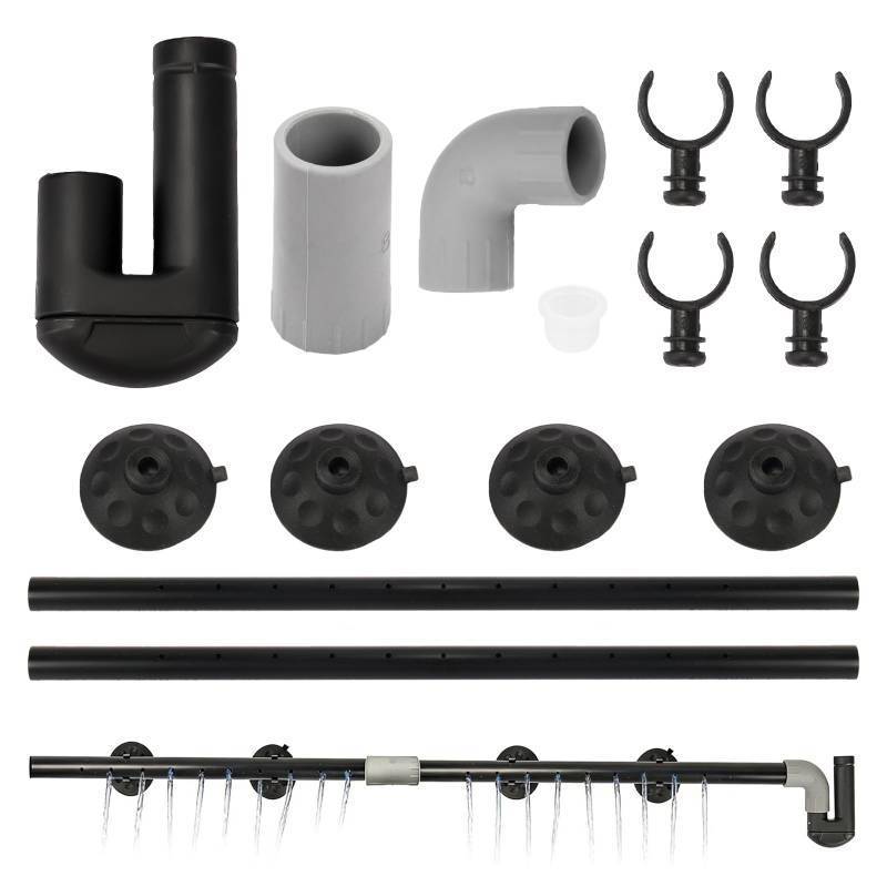 lot 19208 image: HCLSY Aquarium Spray Bar Kit AHGA234 - Compatible with Hagen Fluval 06 & 07 Series Canister Filters, Optimize Water Flow, Aquarium Water Inlet Outlet Tube Kit for FreshwaterSaltwater Aquariums USED