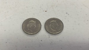 lot 3 image: Swiss 10 Rappen Coins Lot of 2 1996 and 1973 World Currency