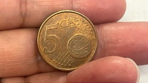 lot 50 image: 5 Euro Cent Coin Spain 2005 World Currency