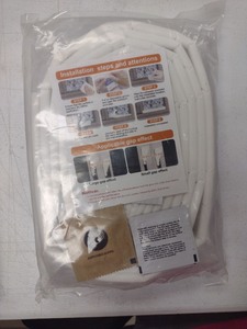 lot 61 image: Wedge Weather Stripping 6, 9 ft (196 inch) Self-Adhesive X004HVGIP2 DP60