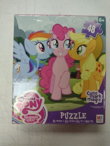 lot 69 image: My Little Pony Friendship is Magic Cutie Mark Magic 48 Piece Puzzle