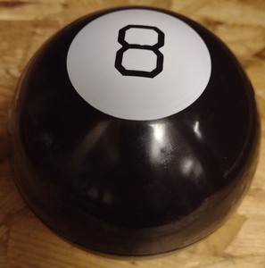 lot 97 image: Magic 8-Ball Fortune Teller Toy