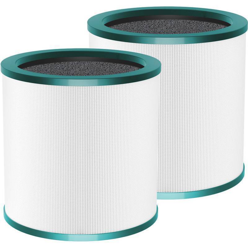 lot 16295 image: TP01 HEPA Replacement Filter Compatible with Dyson Tower Purifier Pure Cool Link TP01, TP02, TP03, AM11, BP01 Models, Compare to Part 968126-03, 2 Pack - Retail $26