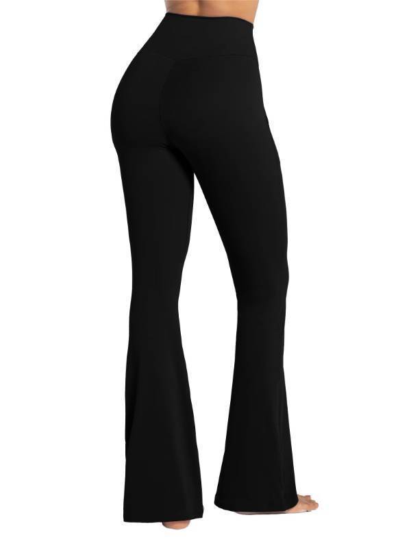 lot 17658 image: Comfortable Flare Leggings with Pockets V Cut Yoga Pants for Women (small) - Retail $28