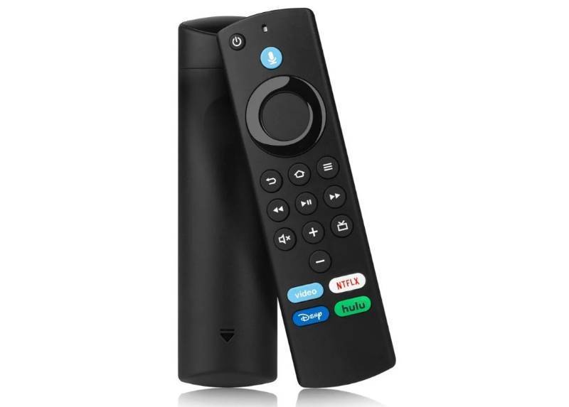 lot 28097 image: Voice Remote Replacement Control Compatible with All FireSeries, for Stick 4K Max4K (1st2nd Gen) & All Fire-TCL TVs Cube, TVs Stick (2nd3rd Gen)LiteQLED, and Insignia Pioneer HD Omni Series - Retail $9