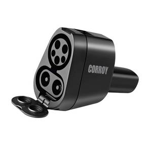 lot 58757 image: CCS to J1772 Adapter for Cybertruck, SuperFast Charging Accessories, Compatible with Tesla Model 3YSX - Retail $60