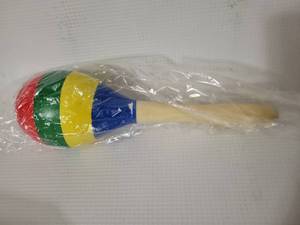 lot 58766 image: Maracas Hand Percussion Rattles, Wooden Rumba Shaker Musical Instrument for Kids Adults, 1 - Retail $5
