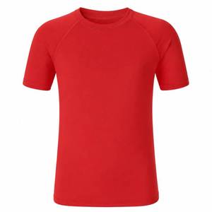 lot 58799 image: 5-14Y Boys Girls Rash Guard UPF 50 Short Sleeve Kids Neon Swim Shirts - Retail $8