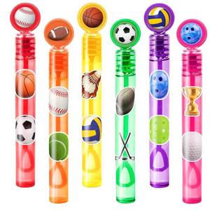 lot 58834 image: 24PCS Mini Sport Bubble Wands for Kids - Retail $15