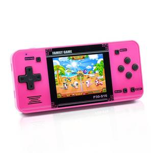 lot 58836 image: Handheld Game for Kids -Preloaded 220 Retro Video Games, Portable Gaming Player with Rechargeable Battery 3.0 LCD Screen, Mini Arcade Electronic Toy Gifts for Boys Girls (Red) - Retail $38