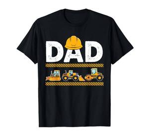 lot 58863 image: Funny Dad Construction Excavator Kids Matching Family T-Shirt, 2XL  - Retail $17